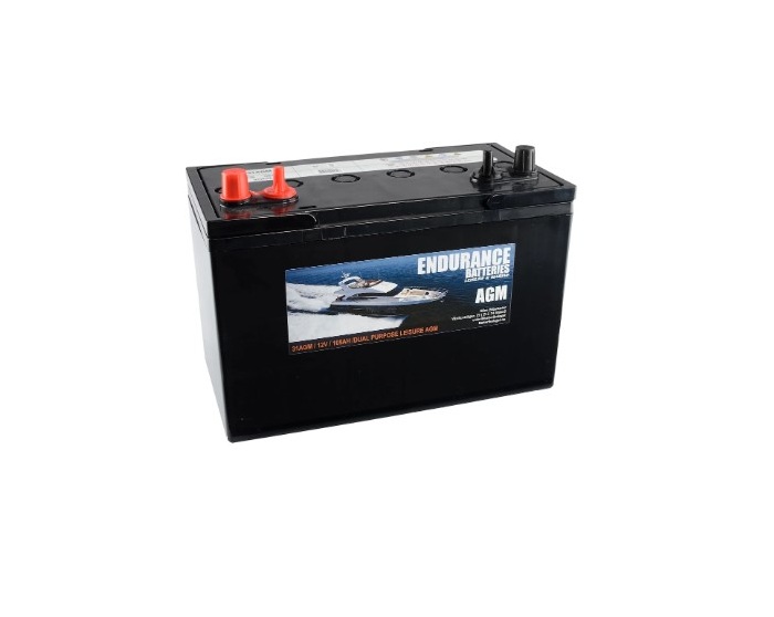 AGM batteri Endurance AGM Dual 12V 105Ah