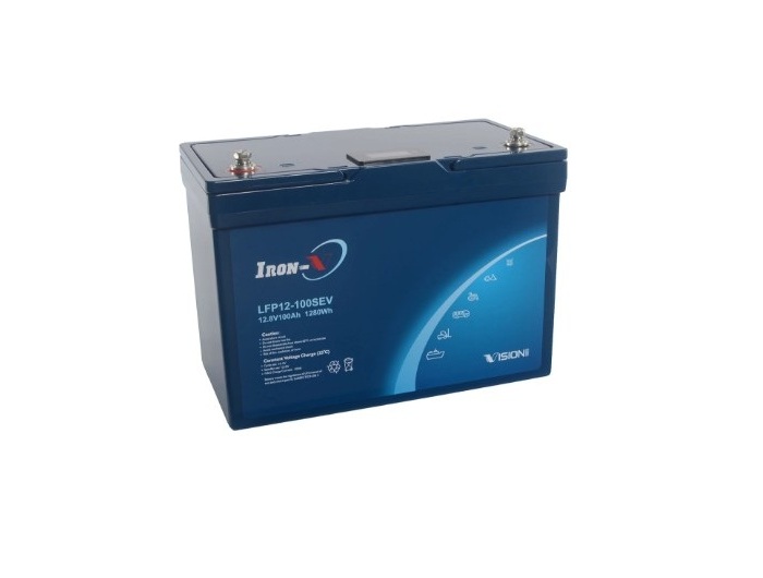 Litiumbatteri Vision Litium 12V 100Ah Heat,BT,Disp