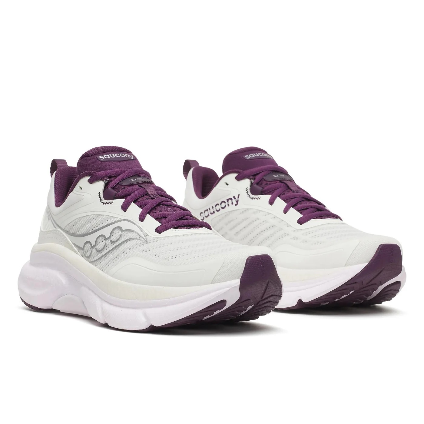 Saucony Omni ST 23 W - Ivory/Eggplant - 3
