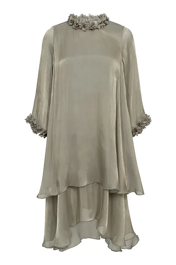 A-View - Daisina Dress Dusty Green