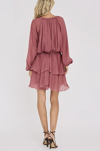 A-View - Ovena Dress Old Rose