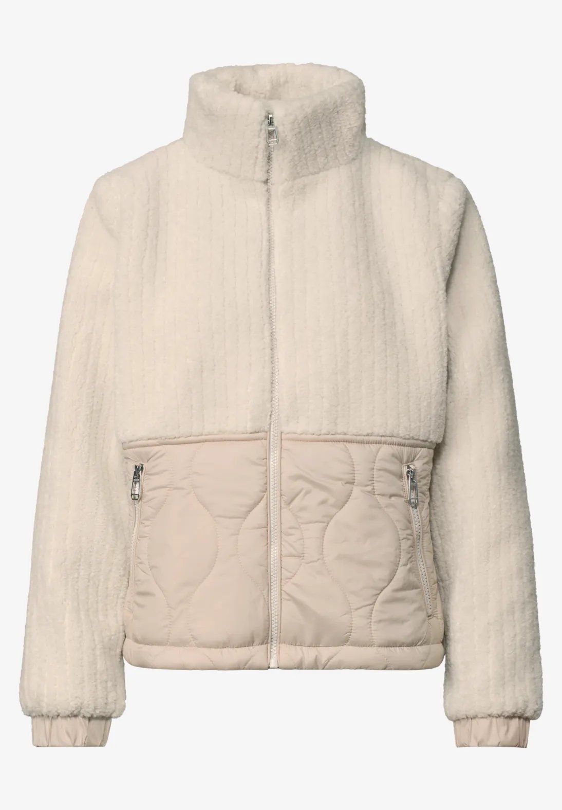 LTD QR Mat Mix Teddy Jacket - Street One - 3