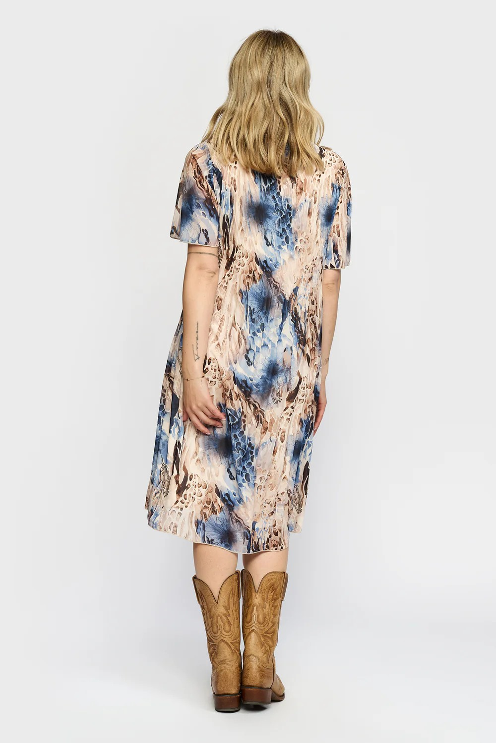 Alma Dress - Blue - 2-Biz