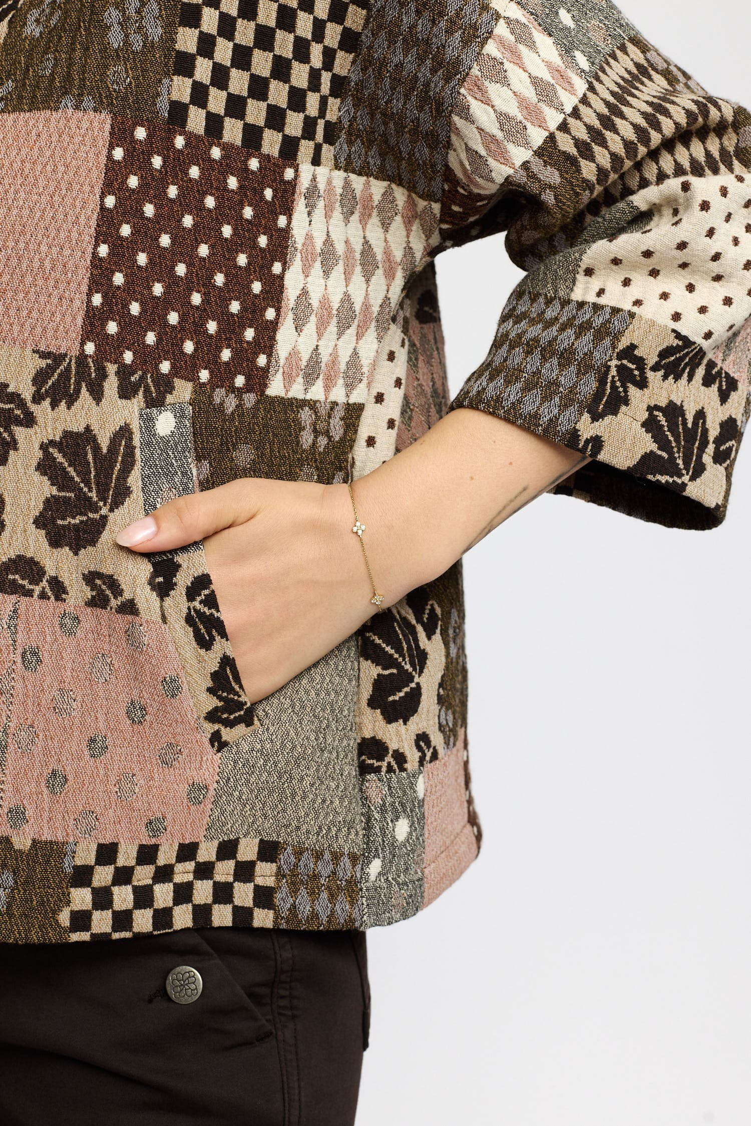 Ditte cardigan - Brown - 2-Biz - 4