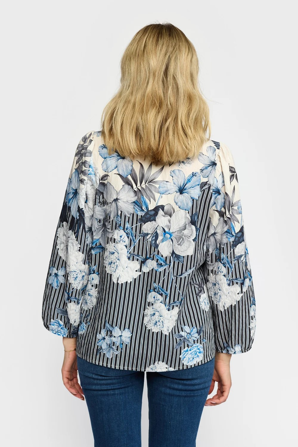 Jana Blouse - Blue - 2-Biz - 4