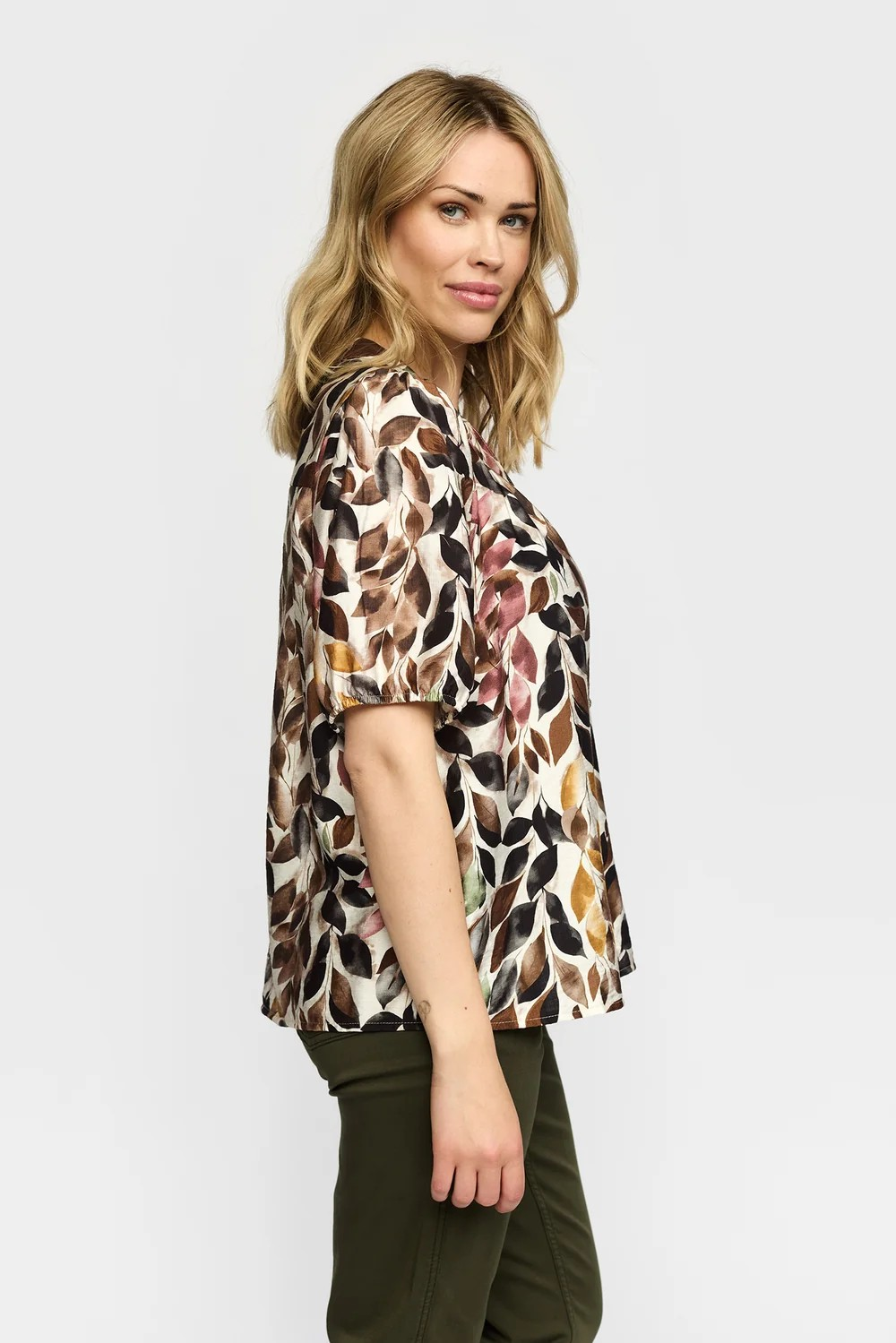 Luna Blouse - Green - 2-Biz - 4