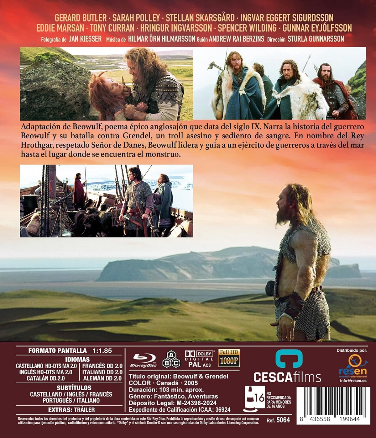 Beowulf & Grendel (ej svensk text) (Blu-ray) - 2