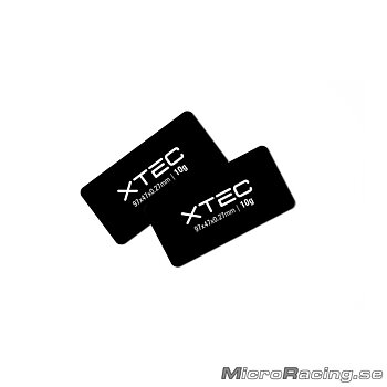 DEAL* LRP - CCL Battery Weight - 97x47x0.27mm - 10g, 2pcs