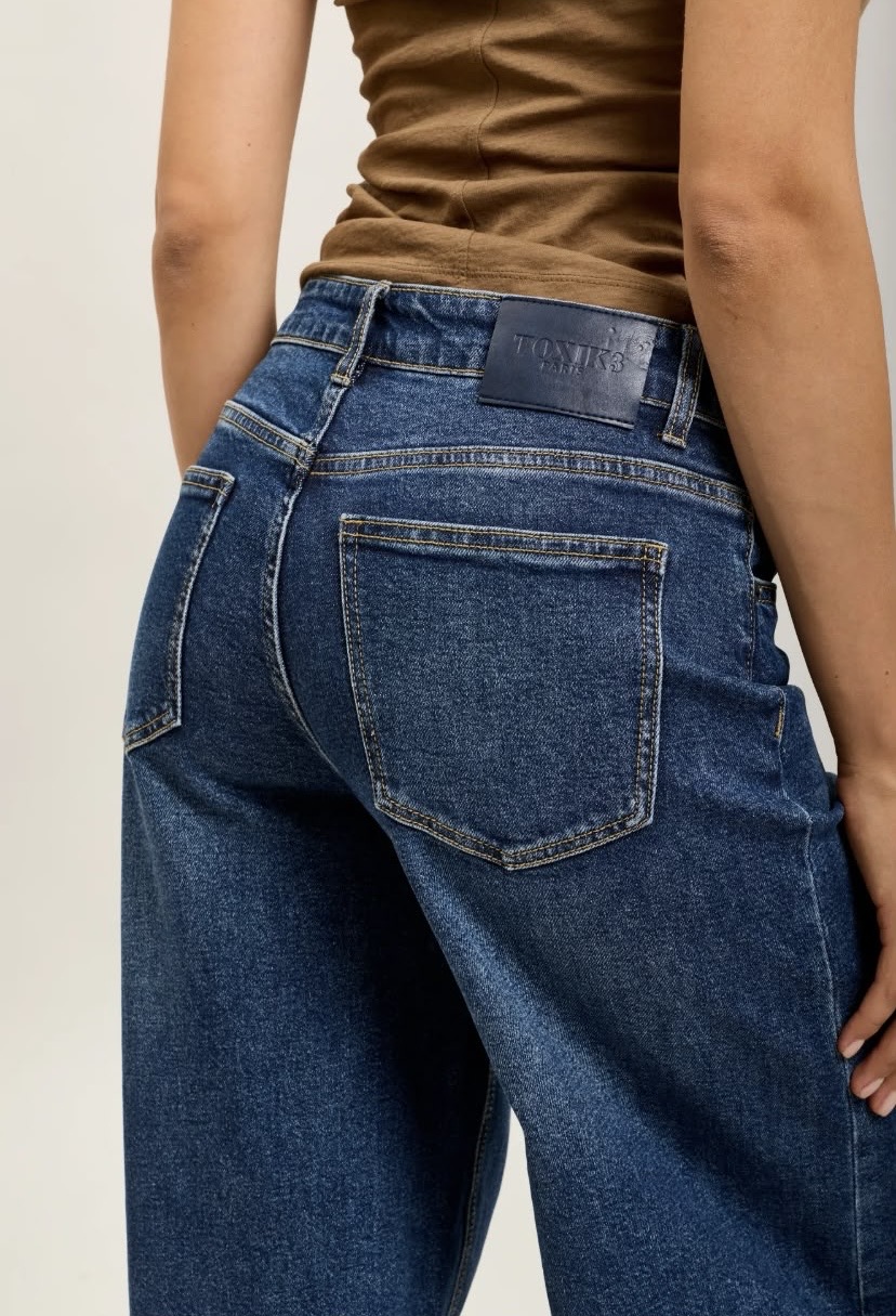 Jeans Baggy Azy Dark Denim - 3