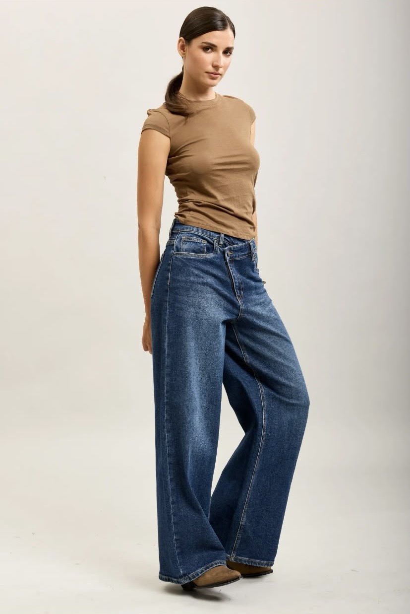 Jeans Baggy Azy Dark Denim - 8