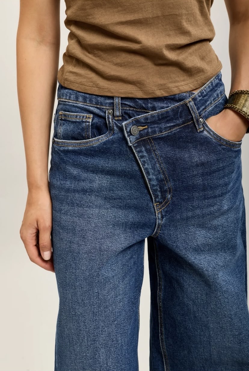 Jeans Baggy Azy Dark Denim - 5