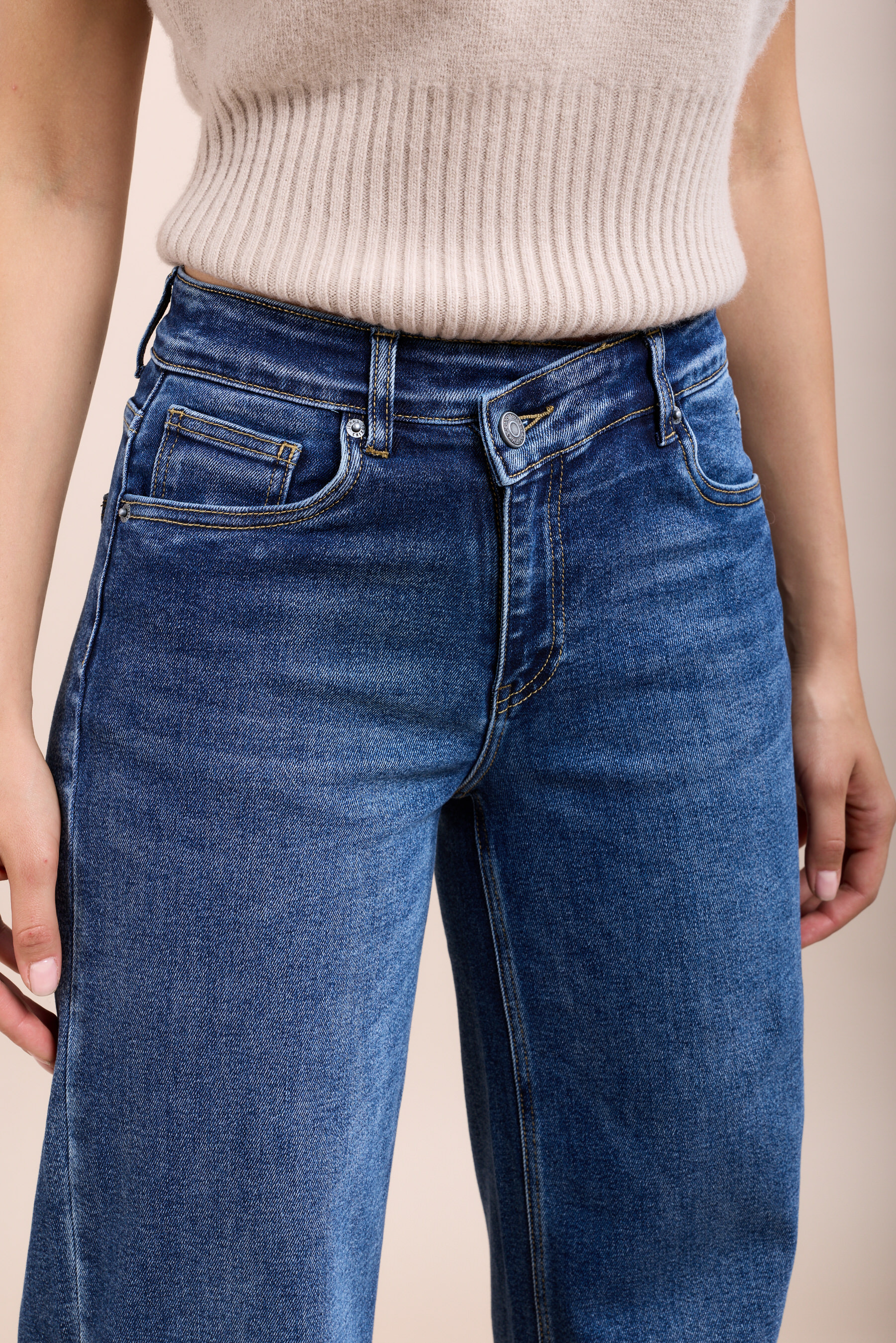 Jeans Straight Luz Dark Denim - 2