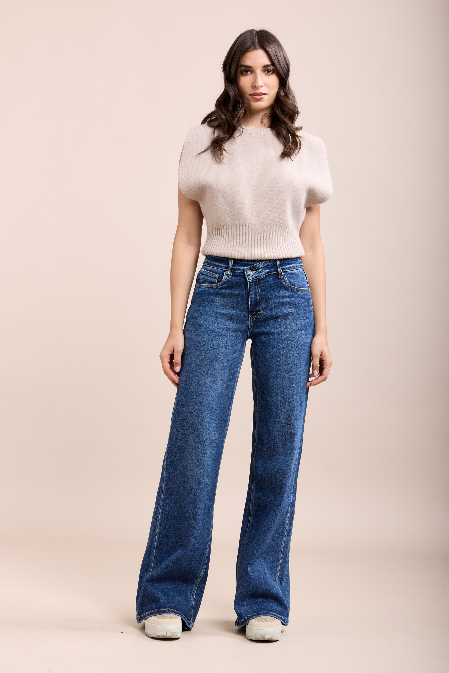 Jeans Straight Luz Dark Denim - 5