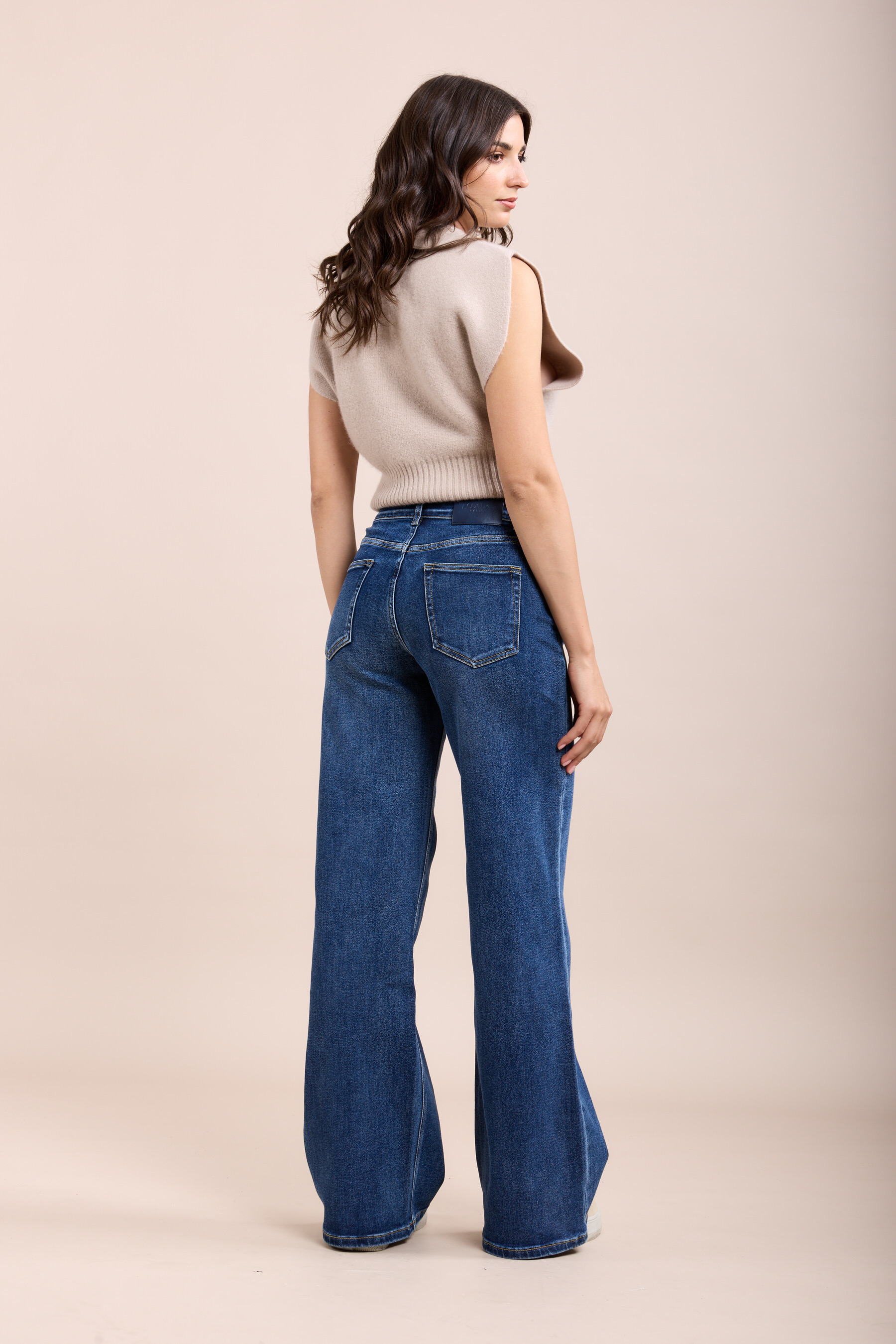 Jeans Straight Luz Dark Denim - 4