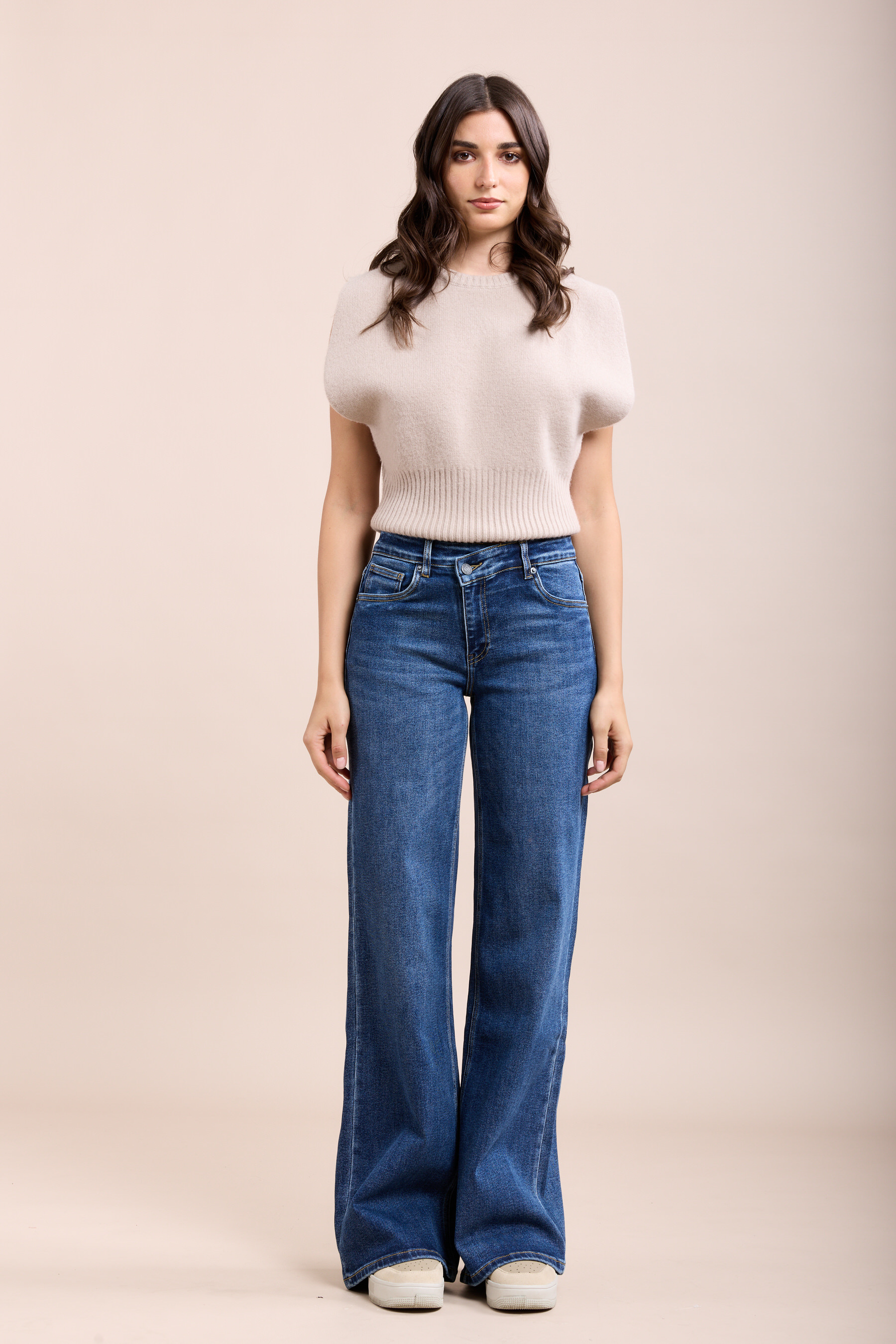 Jeans Straight Luz Dark Denim - 6