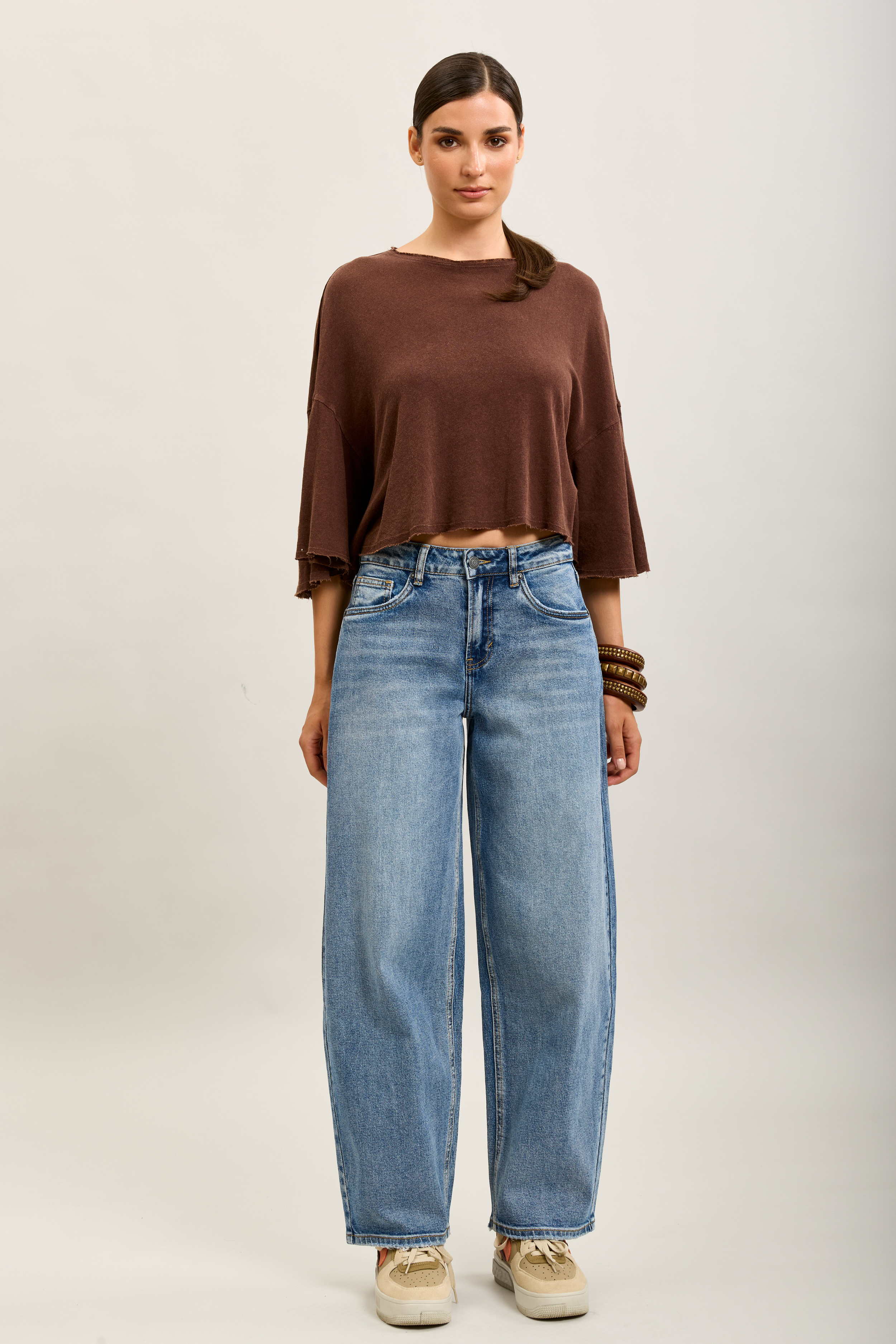 Jeans Puffy Denim - 7