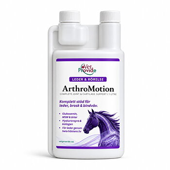 Vet Provide ArthroMotion 1 L doseerfles voor paardengewrichten.