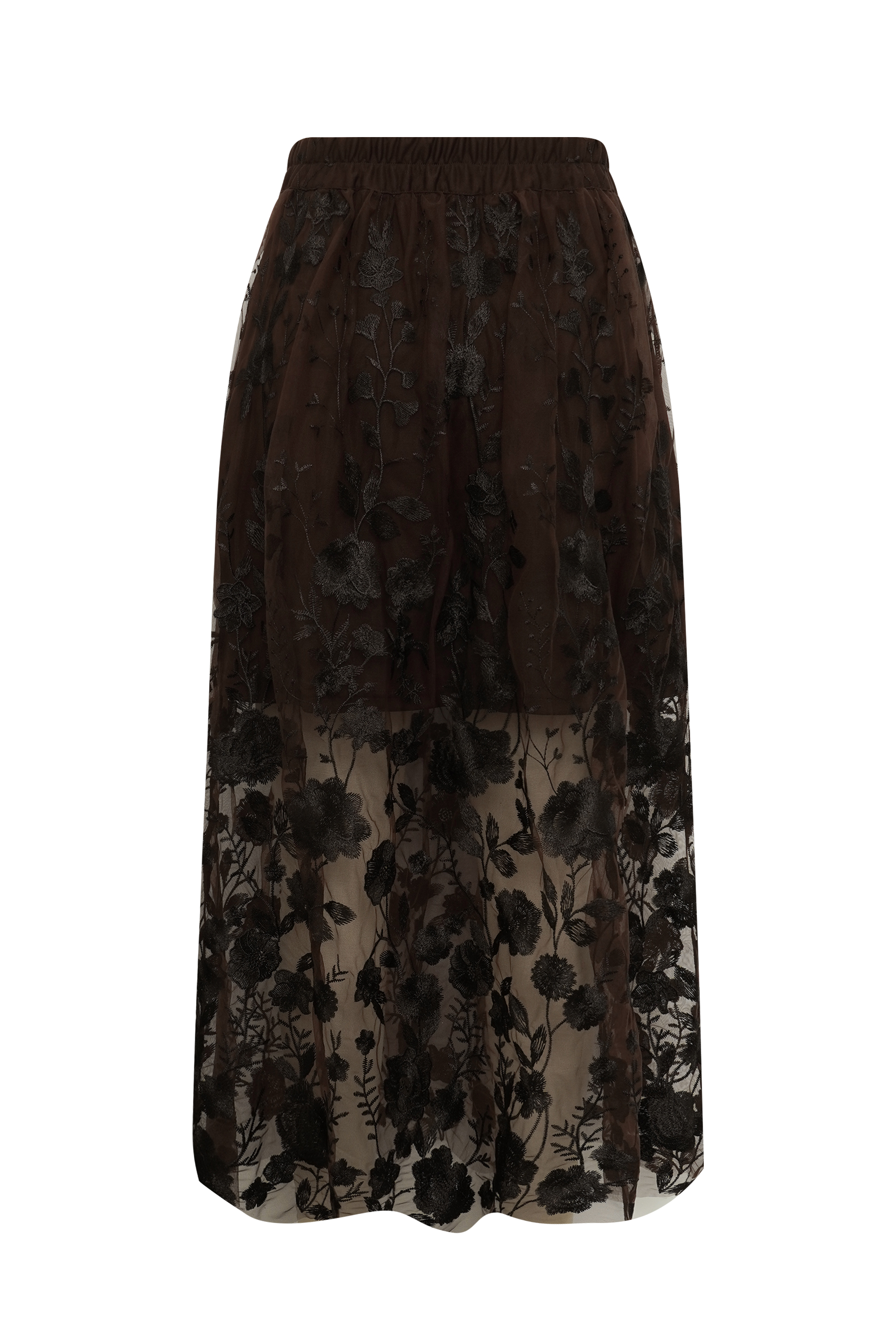 Kjol - FUSCHIA SKIRT Brown - A-View - 4