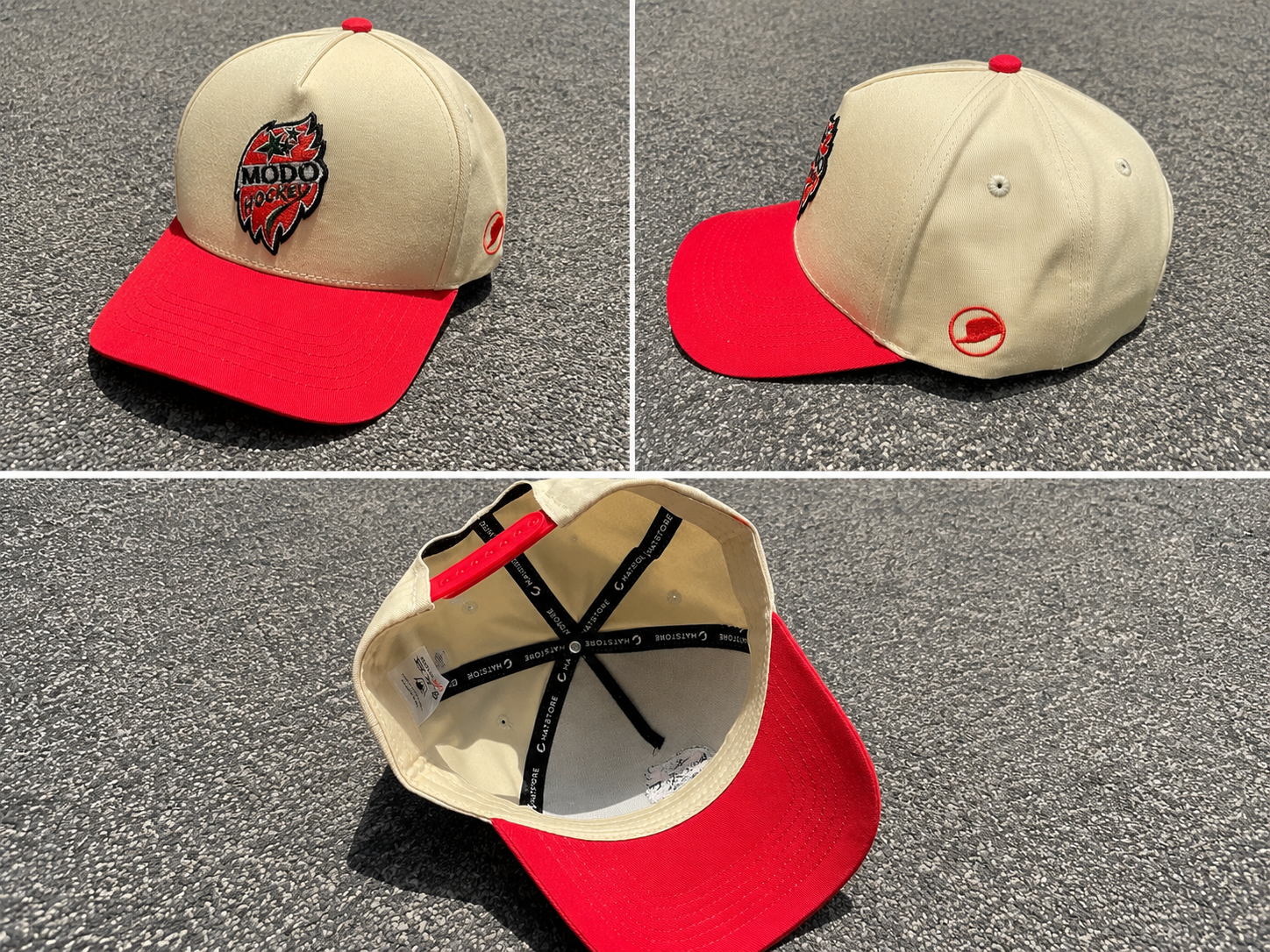 Kepa Baseball Biege/Röd