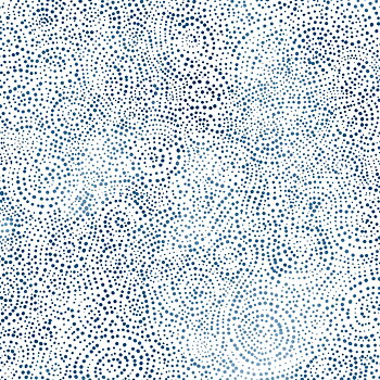 Tyg: Solstice Serene Swirls - blue
