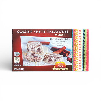 Halva with cocoa, 200 g, Sinergasia
