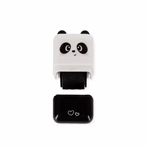 Deco roller stamp, Panda