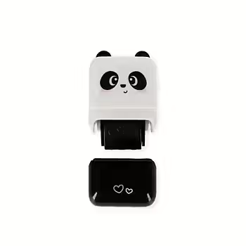 Deco roller stamp, Panda