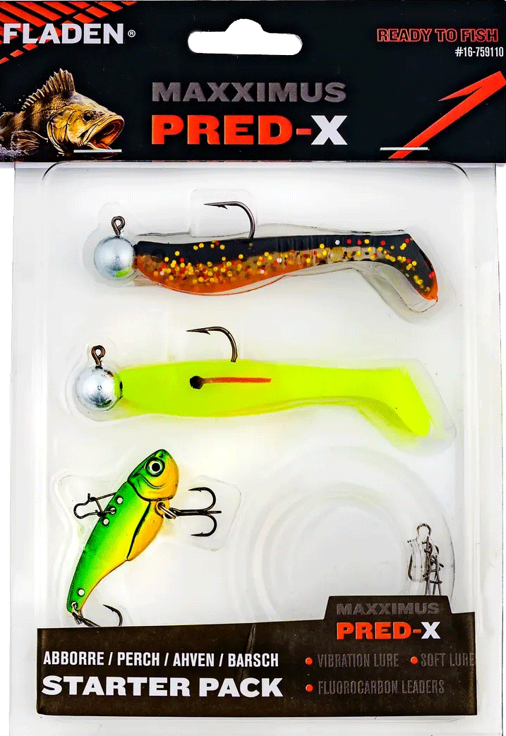 Startpaket Maxximus Pred-X Abborre