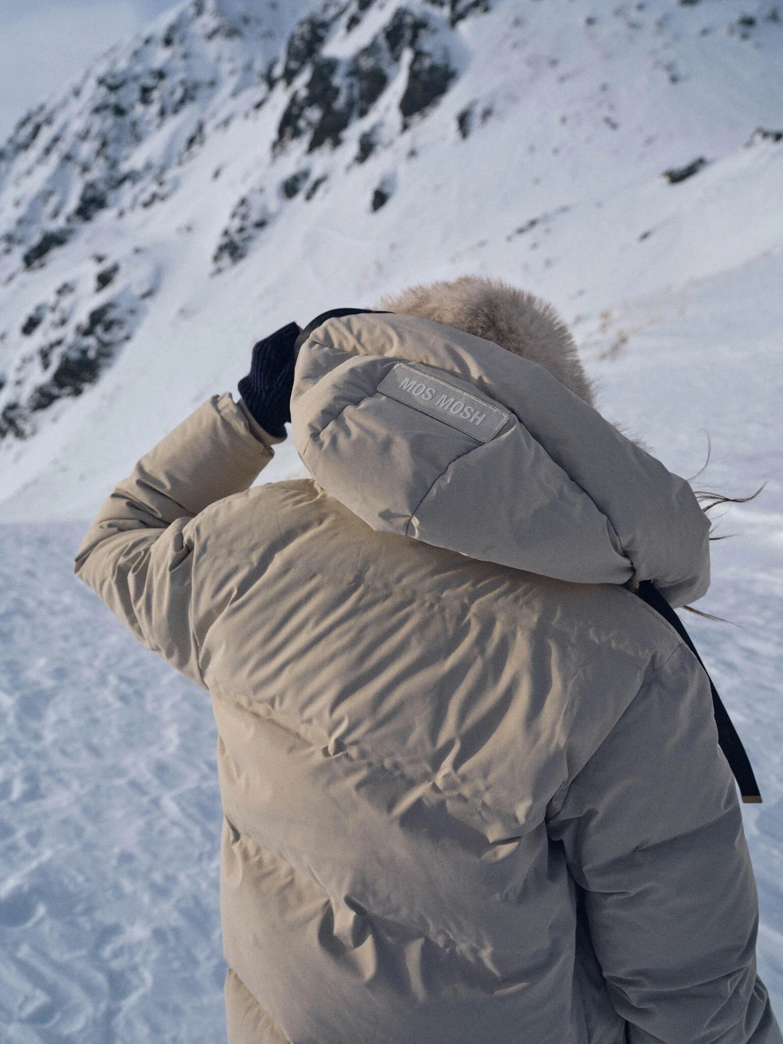 MMJilly Hope Down Jacket - Feather Grey - Mos Mosh - 4