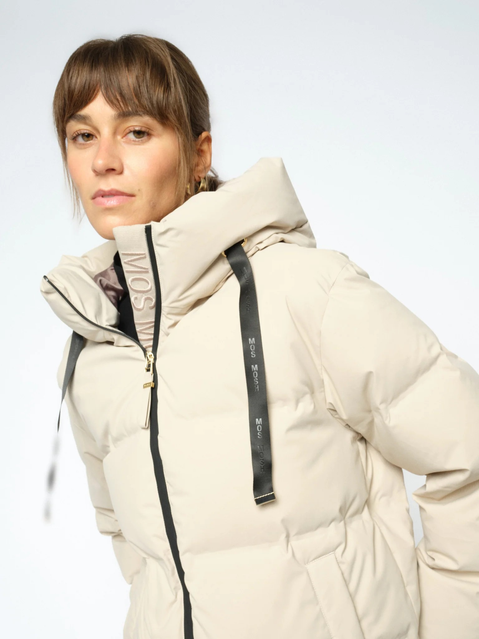 MMJilly Hope Down Jacket - Feather Grey - Mos Mosh