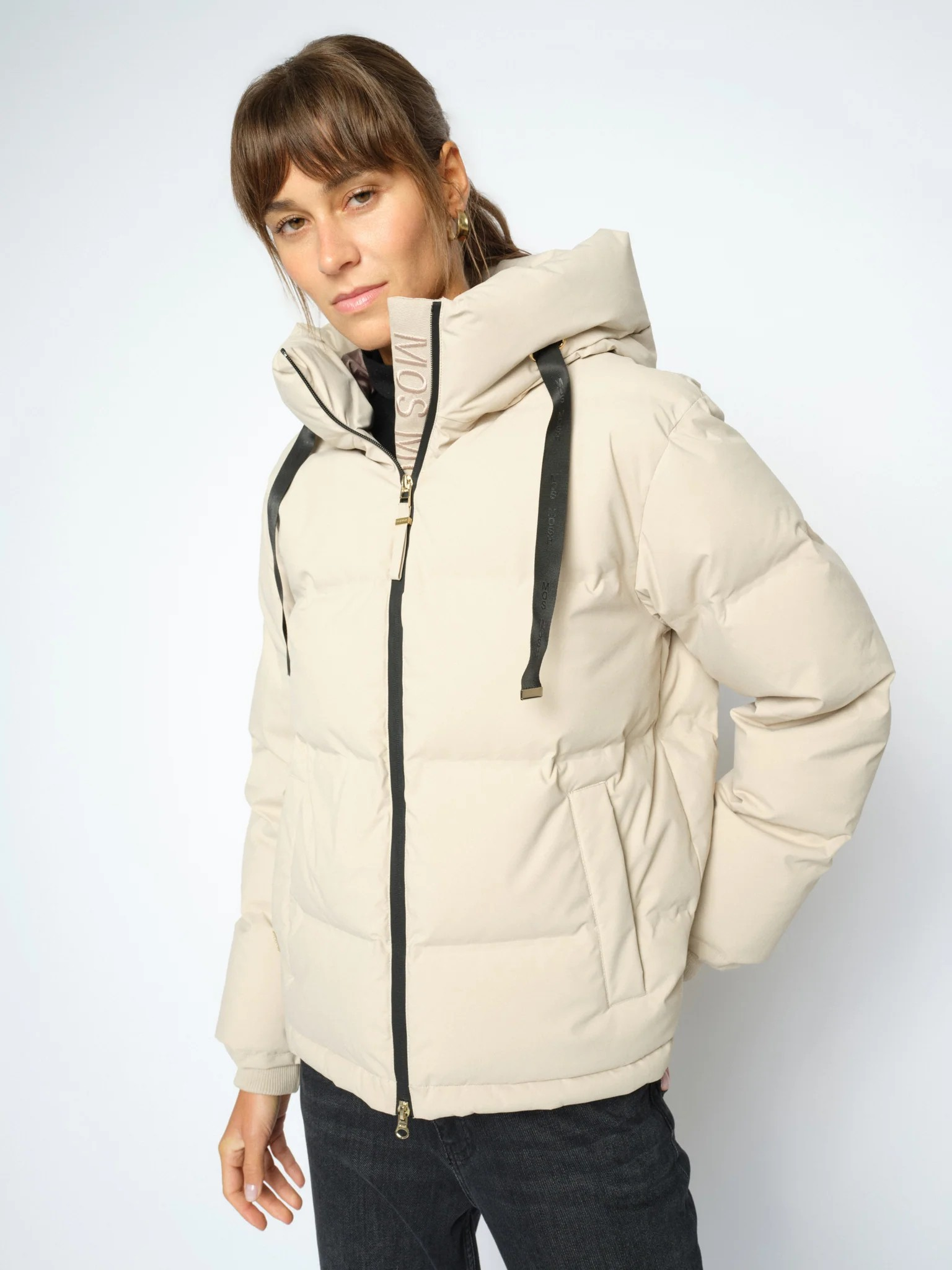 MMJilly Hope Down Jacket - Feather Grey - Mos Mosh