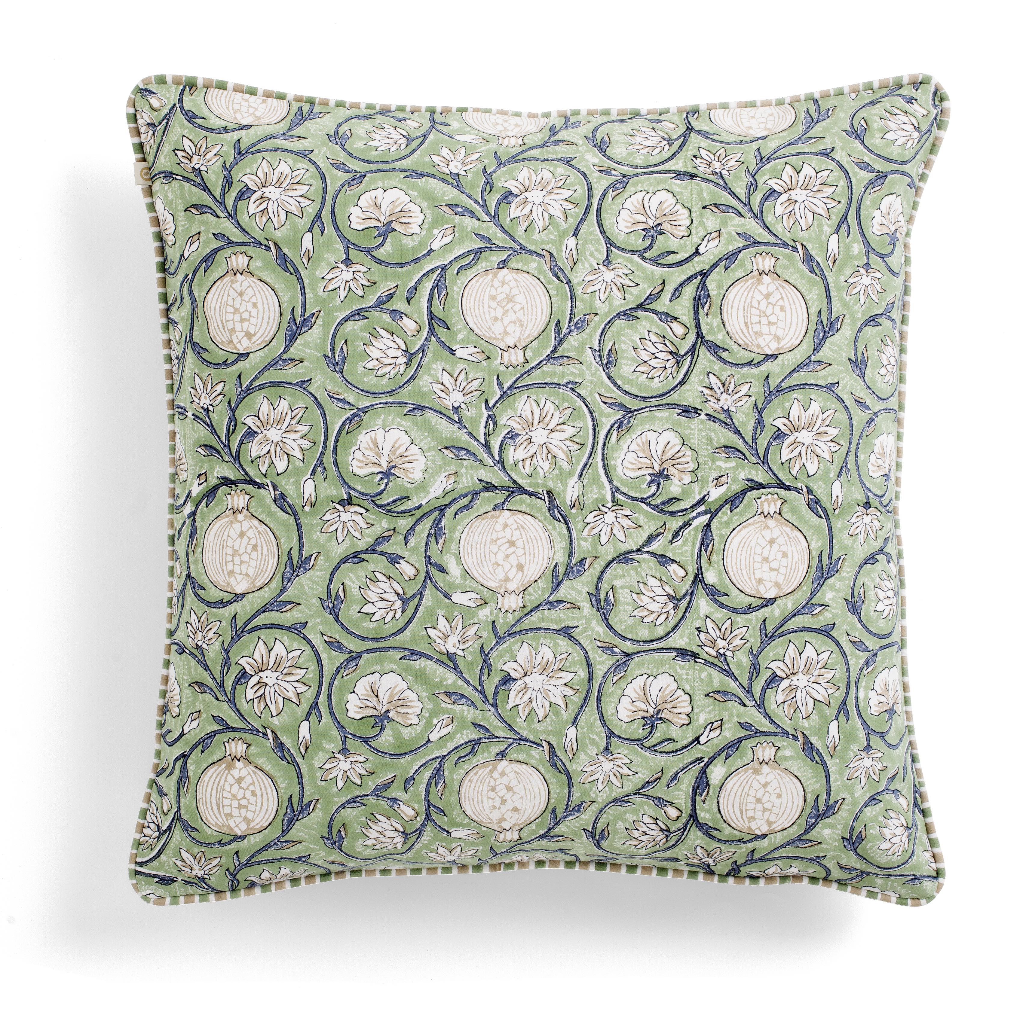 Kuddfodral - TANGIER POMEGRANATE Green - Chamois