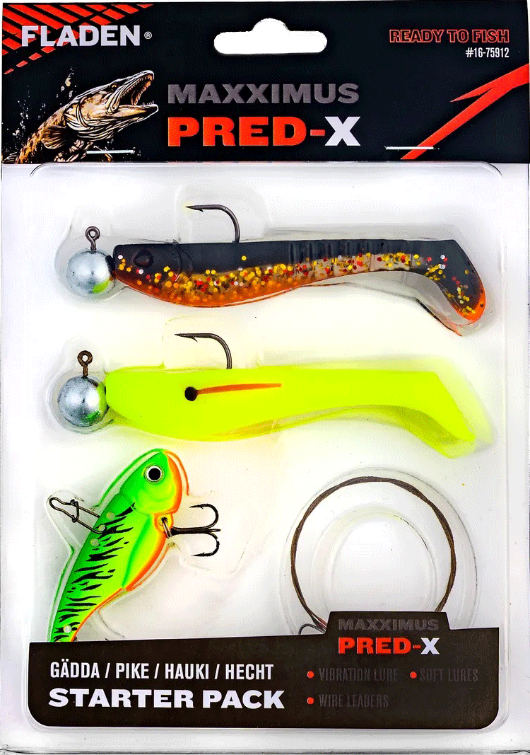 Startpaket Maxximus Pred-X Gädda