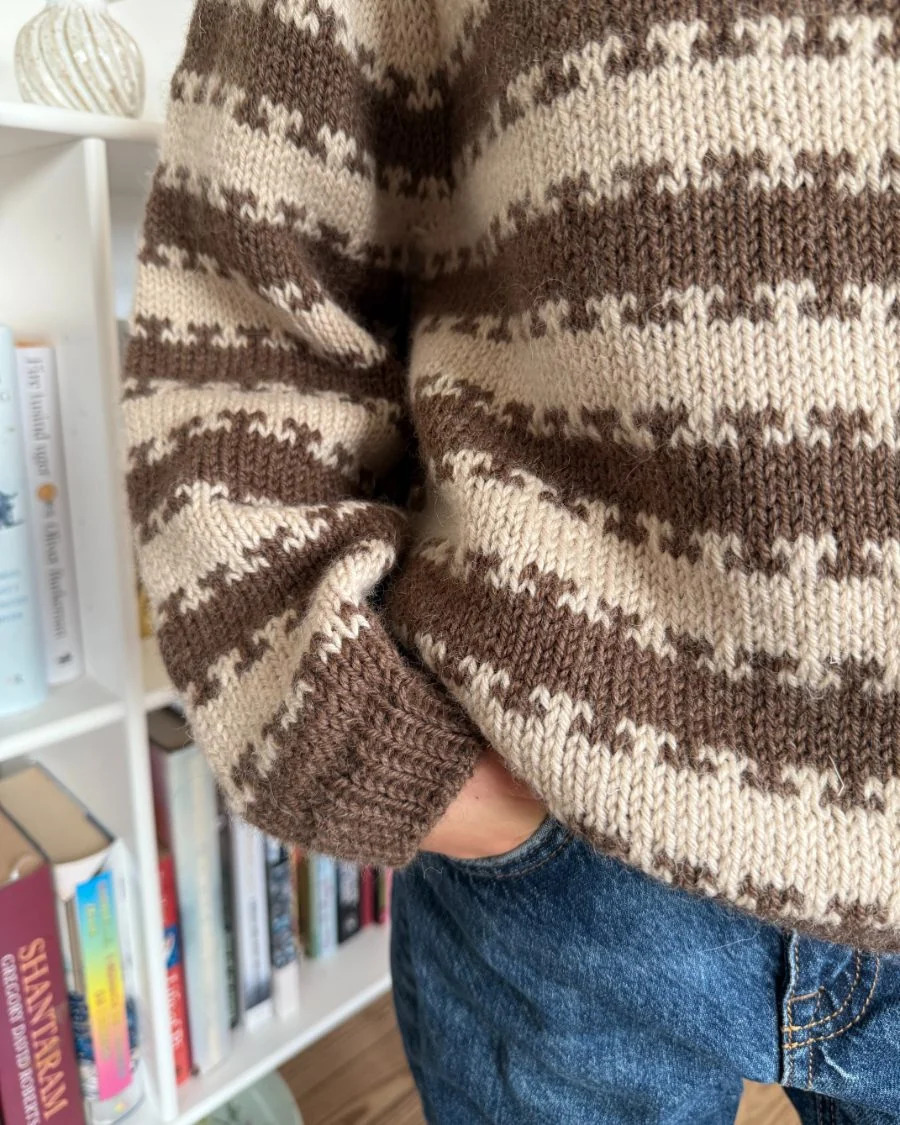 PetiteKnit Key sweater junior (1-12 år) (20m st 4) - 4