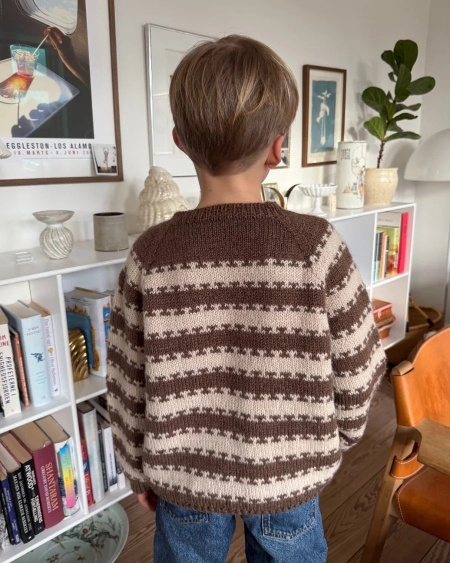 PetiteKnit Key sweater junior (1-12 år) (20m st 4) - 3