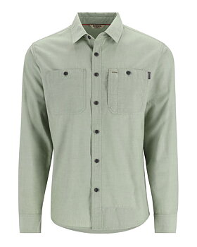 Simms Cutbank Chambray Shirt Field Chambray - Large -