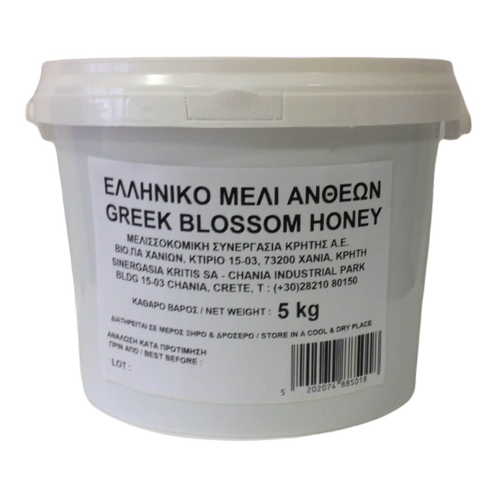Grekisk Blomhonung från Kreta (5 kg) – I samarbete med ATTIKI, fritt frakt