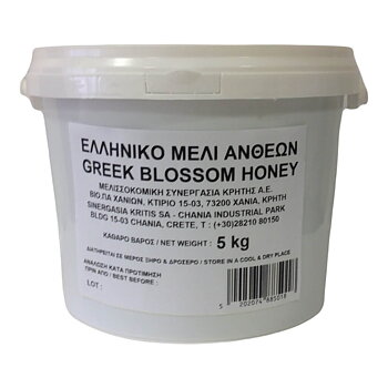 Grekisk Blomhonung från Kreta (5 kg) – I samarbete med ATTIKI, fritt frakt