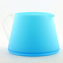 Anne Nilsson (Sorbet 1995) Frosty Light Blue Art Glass Pitcher 20/12 cm