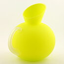 Anne Nilsson (Sorbet 1995) Frosty Yellow Art Glass Pitcher 25 cm