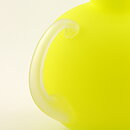 Anne Nilsson (Sorbet 1995) Frosty Yellow Art Glass Pitcher 25 cm