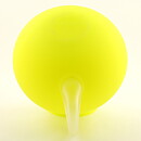 Anne Nilsson (Sorbet 1995) Frosty Yellow Art Glass Pitcher 25 cm
