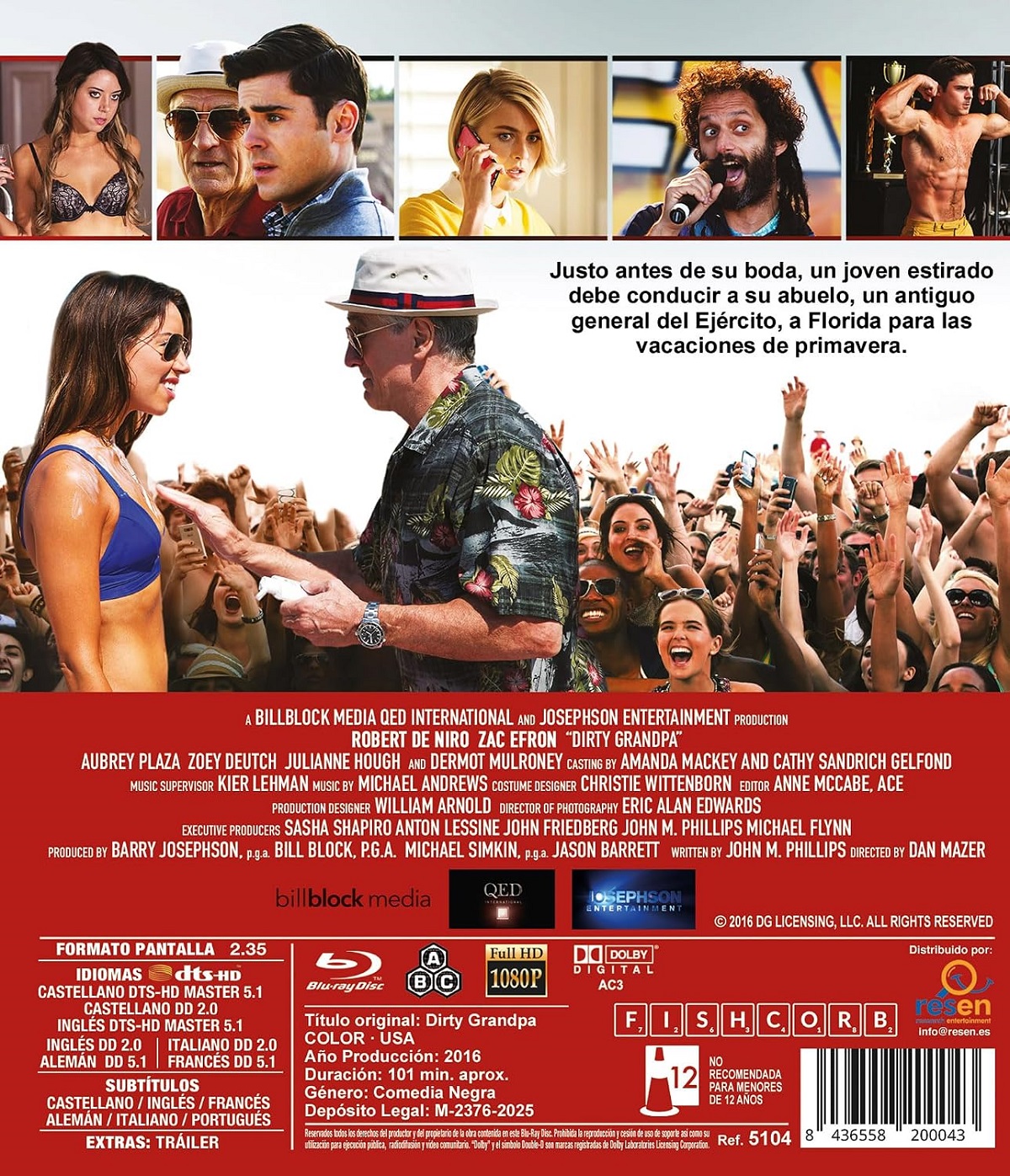 Dirty Grandpa (ej svensk text) (Blu-ray) - 2