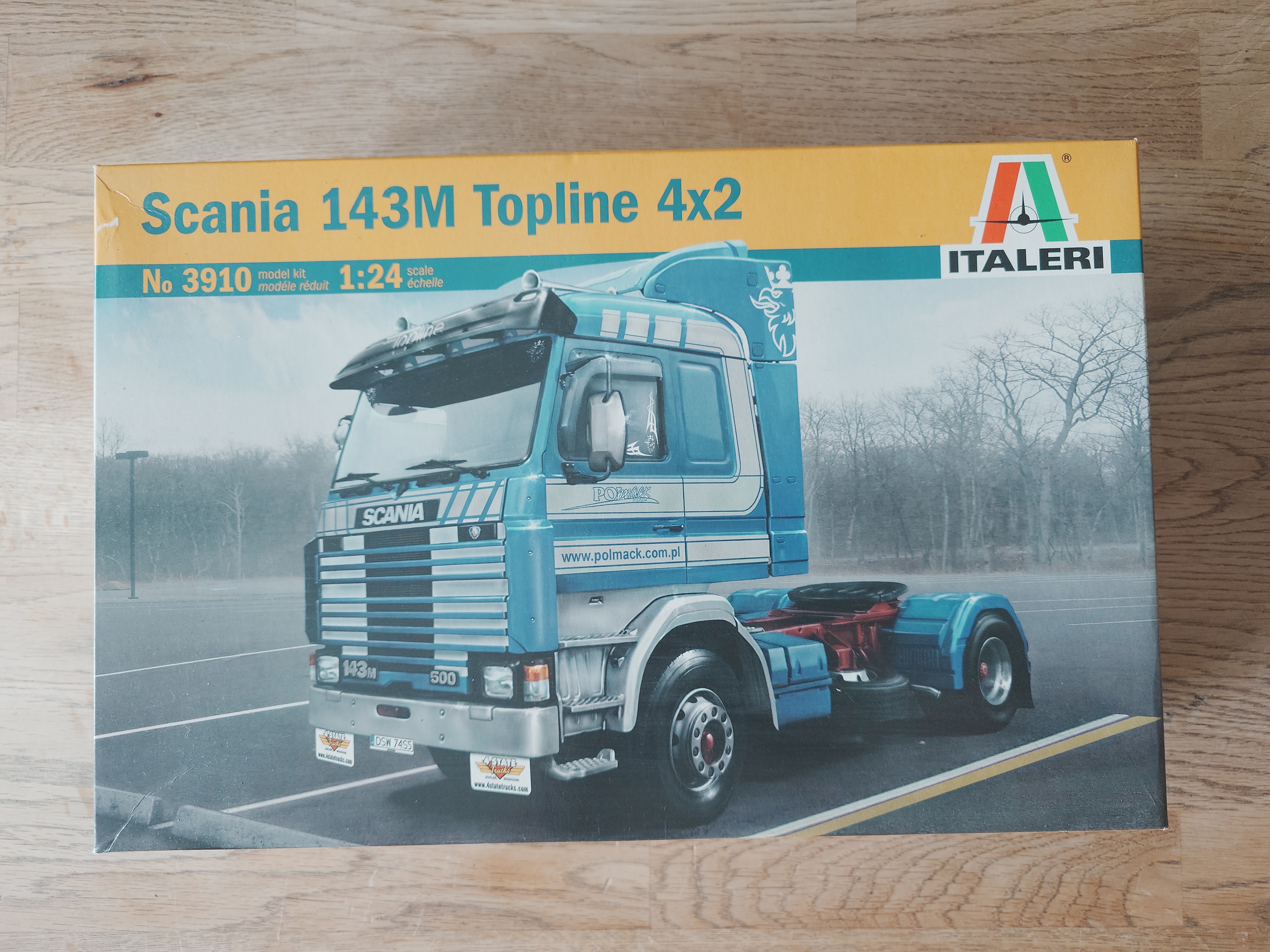 Italeri No 3910 Scania 143M Topline 4X2 Kit