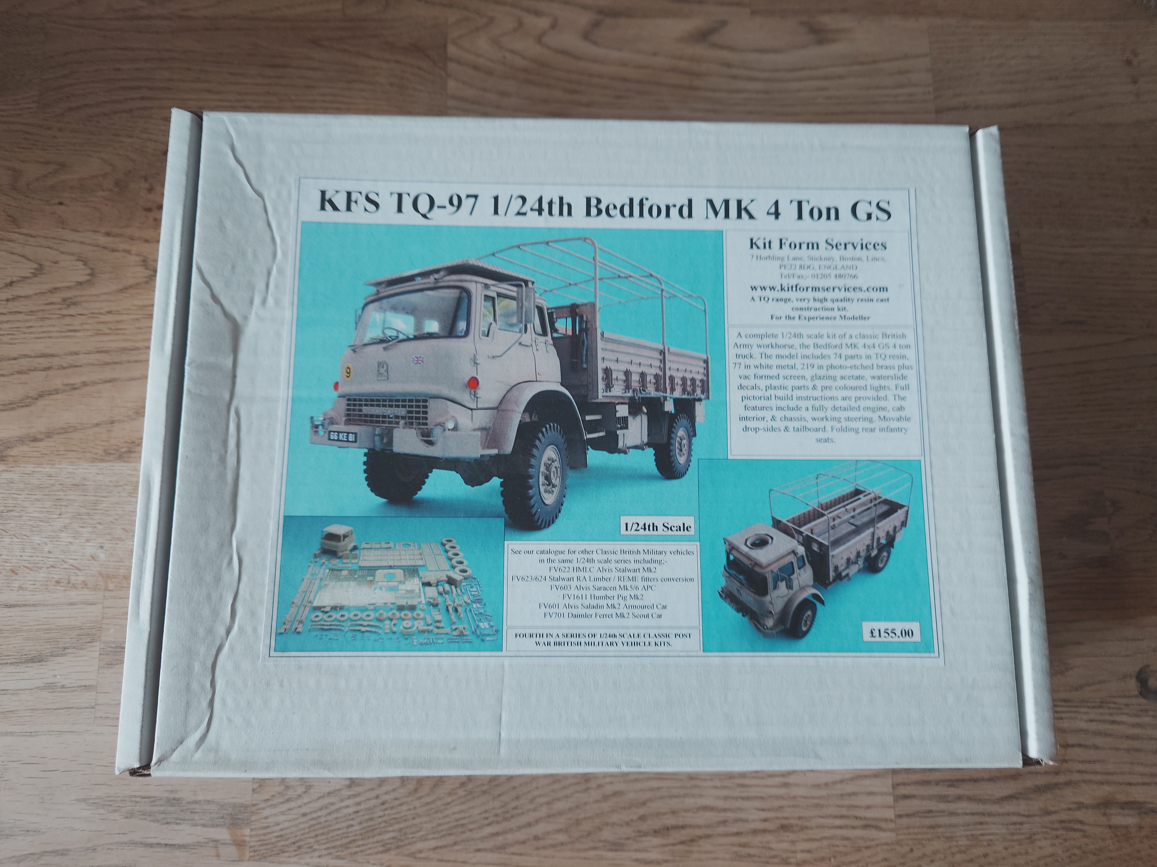  KFS Bedford MK 4TON GS 1/24 Resin Kit