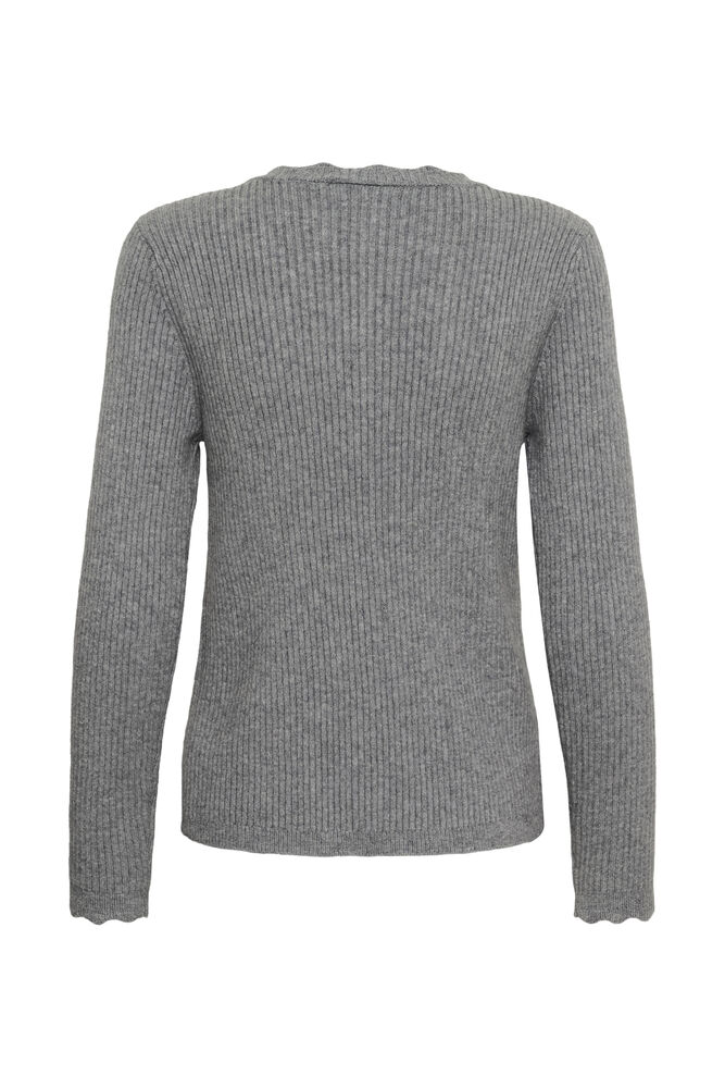 Saint Tropez Tristen Cardigan Mist Grey Melange - 3