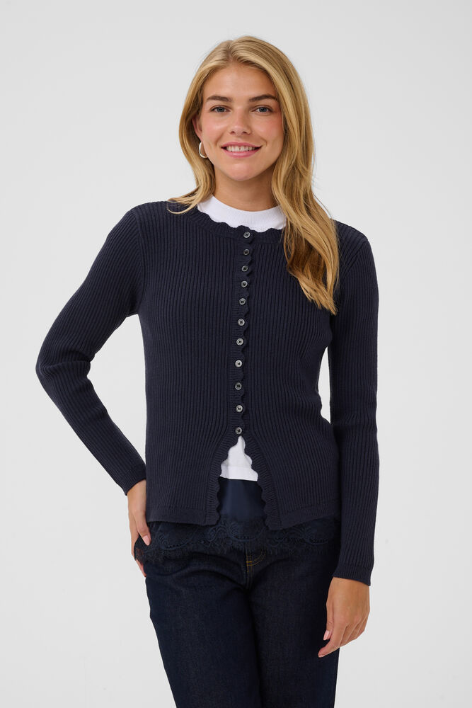 Saint Tropez Tristen Cardigan Night Sky Blue