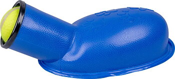 Hundleksak Companion Tennisbollkastare Blå/Gul