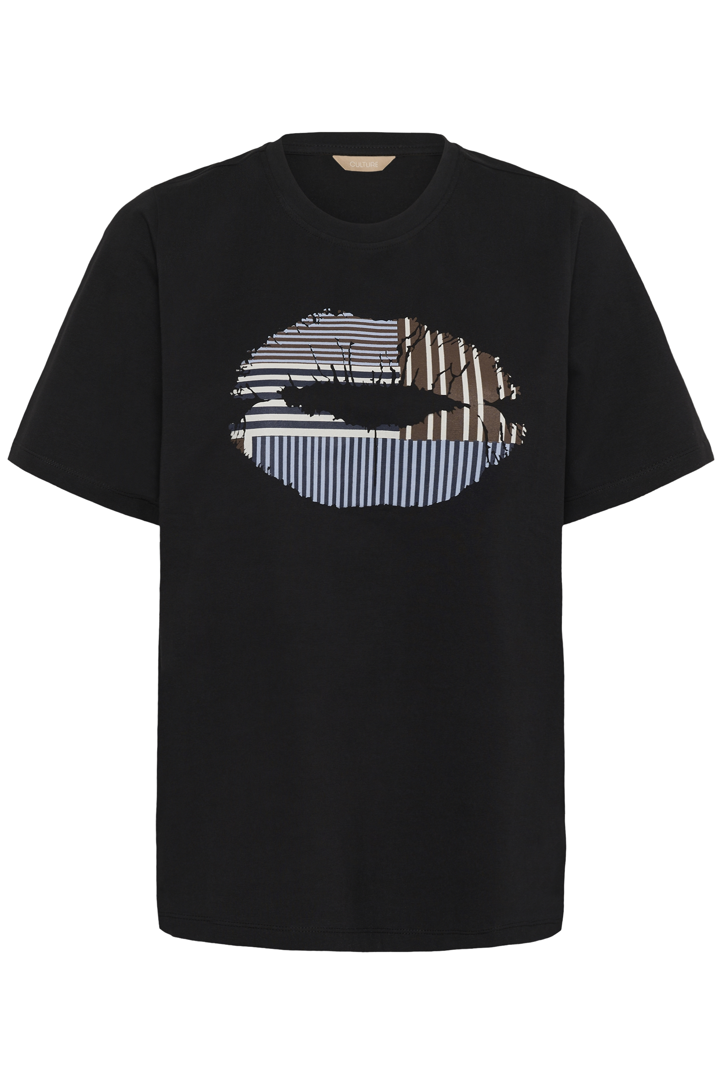 Culture Cimo Gith Lip T-shirt Black