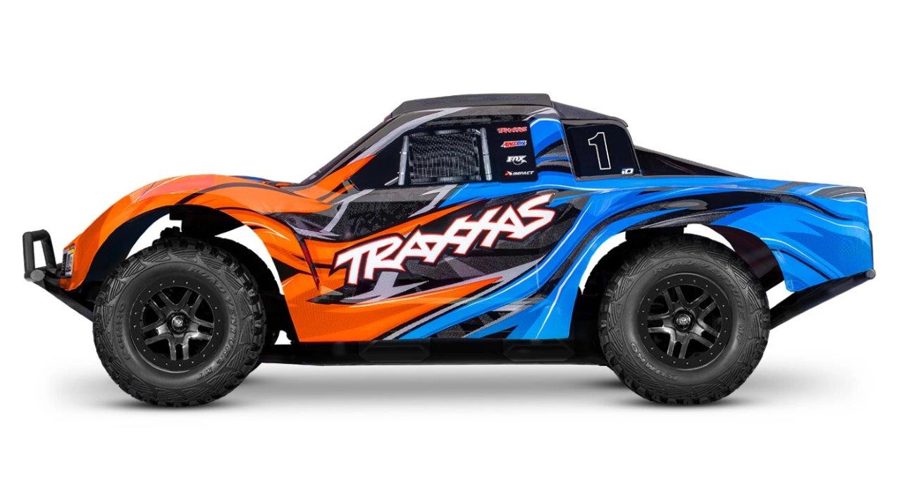 Traxxas Slash 4x4 1/10 HD VX3 BL 3S RTR Orange - 2